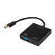 Logilink USB-adapter, USB 3.0 Combo VGA/HDMI