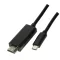 Logilink USB 3.2 Gen 1x1 USB-C  M és HDMI 2.0 közötti kábel, 1,8m (UA0329)