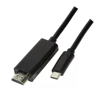   Logilink USB 3.2 Gen 1x1 USB-C  M és HDMI 2.0 kábel, 3m (UA0330)