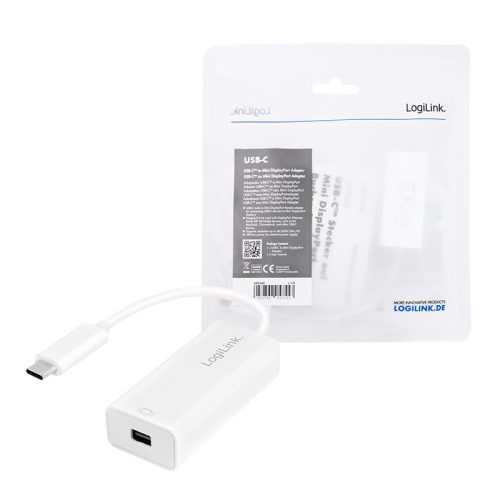 Logilink USB-adapter, USB 3.2 Gen 1, USB-C miniDisplay-porthoz