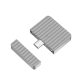 Logilink Nagyon kicsi USB 3.2 Gen2x1 SSD ház, USB-C   PCIe NVMe, ezüst