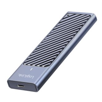   Logilink USB 3.2 Gen 2x2 ház, akár 10 TB, akár 20 Gbit/s, térszürke (UA0435)