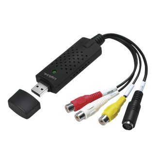   Logilink USB 2.0 A/V befogó, USB-A/M - 3x RCA + Mini-DIN 5/F, Windows 11 (VG0030A)