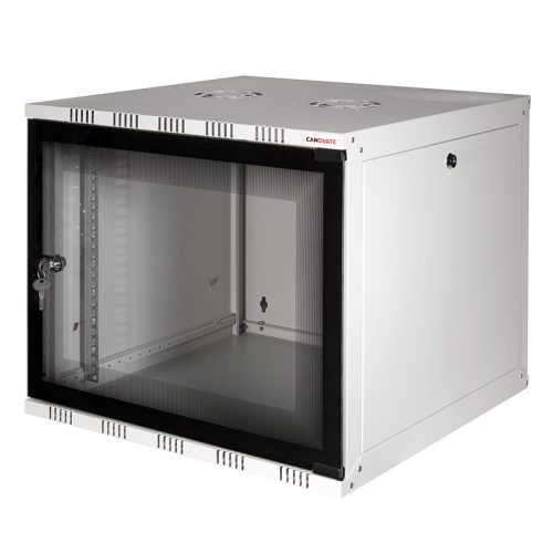 Logilink 19" SOHO fali állvány, 9U, 540 x 400 mm, bontott, szürke (W09A40G)