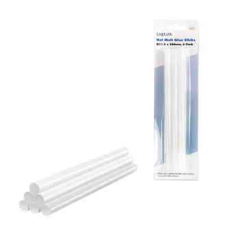   Logilink Ragasztó pisztoly rudak O11,2 mm, 6 db, WZ0052-hez alkalmas (WZ0055)