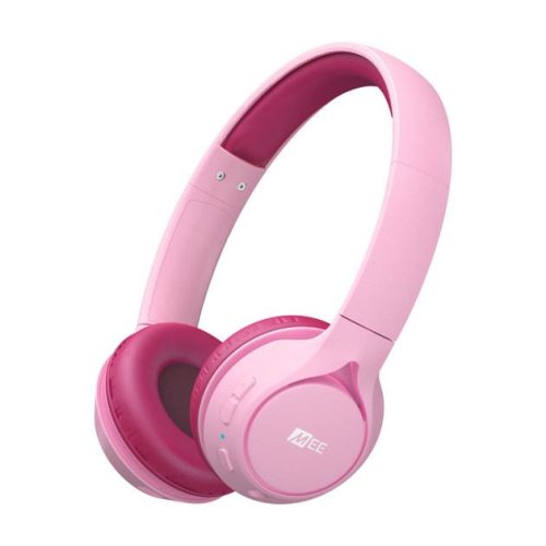  MEE audio KIDJAMZ KJ45BT hallást védő mikrofonos Bluetooth fejhallgató gyermekeknek limitált hangnyomással pink (MEE-HP-KJ45BT-PK) 