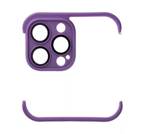  Mini bumper Apple iPhone 13 Pro Max szilikon tok lila (74479) 