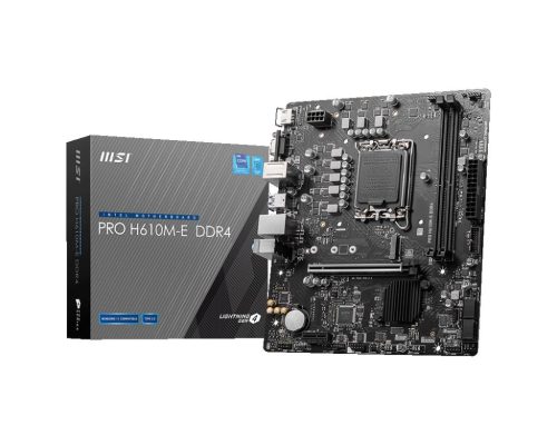  MSI PRO H610M-E DDR4 alaplap 