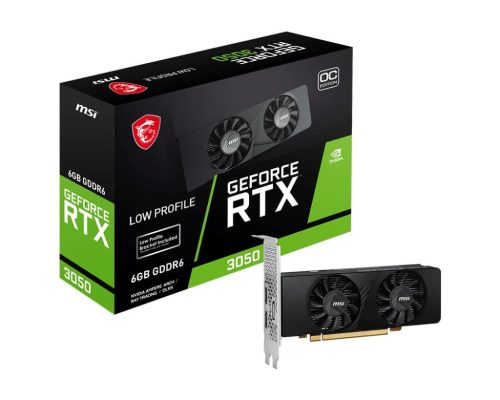  MSI GeForce RTX 3050 LP 6G OC videokártya 