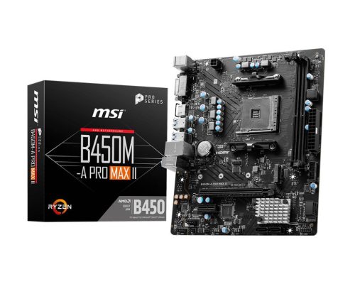  MSI B450M-A PRO MAX II alaplap 