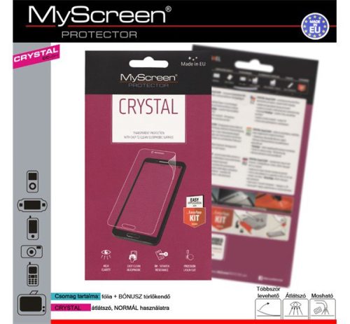  MYSCREEN CRYSTAL képernyővédő fólia (3H) ÁTLÁTSZÓ [Blackberry DTEK60] 