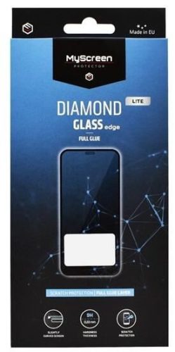  MyScreen Diamond Glass Lite Edge Xiaomi Redmi 13C 5G kijelzővédő üveg fekete kerettel (5904433228039) 