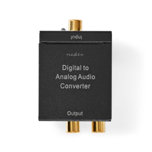  Nedis ACON2510BK digitális audiokonverter 