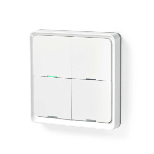  Nedis SmartLife Zigbee 3.0 fali kapcsoló fehér (ZBWS40WT) 