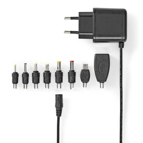  Nedis univerzális notebook adapter 12,5W 5V 2,5A 8fej (ACPA111) 