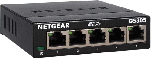  Netgear GS305 Gigabit 5 portos switch (GS305-300PES) 