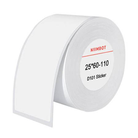  Niimbot hőcímkés matrica 25x60 mm 110db fehér (6975746634120) 