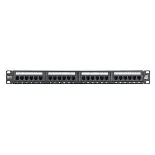  Nikomax UTP patch panel cat.6a 24 port 19" 1U (EC-URP-24-UE2) 