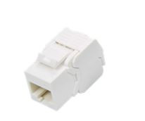  Nikomax Keystone betét UTP, CAT5e, RJ45/8P8C, T568A/B fehér (NMC-KJUD2-ET-WT) 