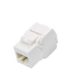  Nikomax Keystone betét UTP, CAT5e, RJ45/8P8C, T568A/B fehér (NMC-KJUD2-ET-WT) 