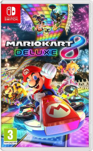  Nintendo Mario Kart 8 Deluxe Switch játék (NSS430) 