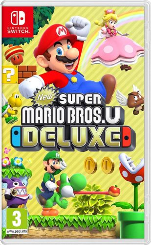  Nintendo New Super Mario Bros U Deluxe Switch játék (NSS468) 