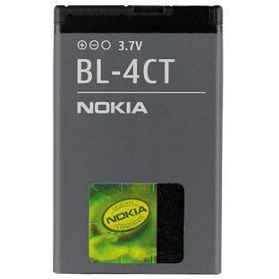  Nokia BL-4CT 860mAh Li-ion akkumulátor (gyári,csomagolás nélkül) 