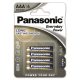  Panasonic 1.5V Alkáli AAA ceruza elem Everyday Power (4db / csomag) (LR03EPS-4BP) 