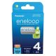  Panasonic Eneloop 1.2V AA 2000mAh akku (4db) (BK-3MCDE/4BE) 