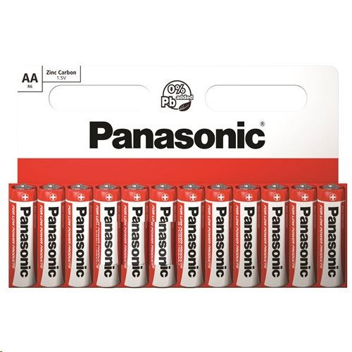  Panasonic 1.5V Cink AA ceruza elem Red Zinc (12db / csomag)  (R6RZ/12HH) 