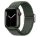  Phoner Hook Apple Watch csatos fonott szövet szíj 38/40/41mm fenyő (72610) 