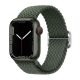  Phoner Hook Apple Watch csatos fonott szövet szíj 38/40/41mm fenyő (72610) 