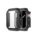  Phoner Armor Apple Watch szilikon tok 41mm fekete (72678) 