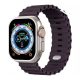  Phoner River Apple Watch 41/40/38 mm szilikon szíj bodza (72487) 