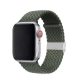  Phoner Spun Apple Watch csatos fonott szövet szíj 38/40/41mm zöld (72700) 