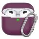  Phoner Simple Apple Airpods 3 szilikon tok akasztóval burgundi (PN-CP-148-BY-FHD) 