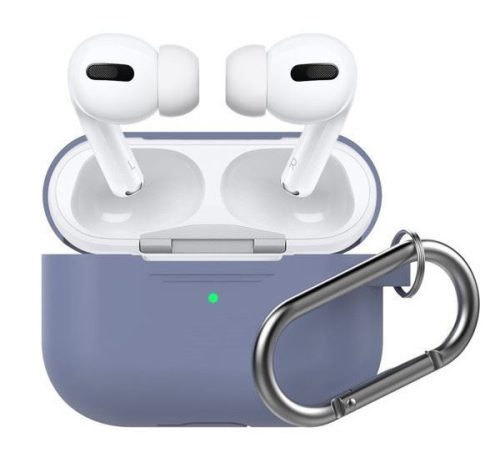  Phoner Simple Apple Airpods Pro szilikon tok akasztóval égkék (PN-CP-P1-3-SB) 