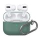  Phoner Simple Apple Airpods Pro szilikon tok akasztóval zöld (PN-CP-P1-3-PG) 