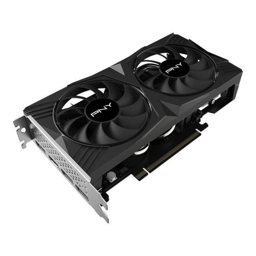  PNY GeForce RTX4060 8GB DDR6 Verto Dual Fan videókártya (VCG40608DFXPB1) 