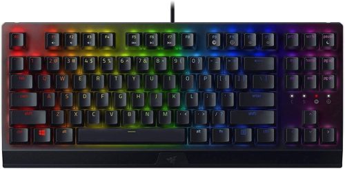  Razer BlackWidow V3 Tenkeyless Yellow Switch US billentyűzet fekete (RZ03-03491800-R3M1) 