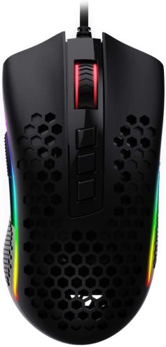  Redragon M808 Strorm RGB Gaming egér fekete 