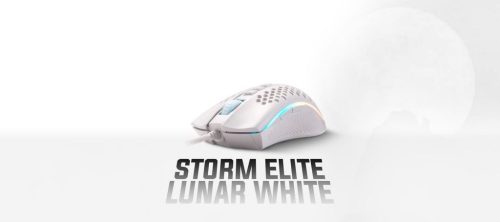  Redragon Storm Elite Lunar egér fehér (M988W-RGB) 