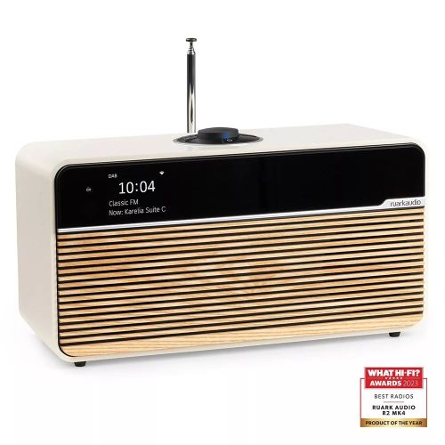  Ruark R2 Mk4 kompakt hangrendszer világos krém (R2DX-LCR) 