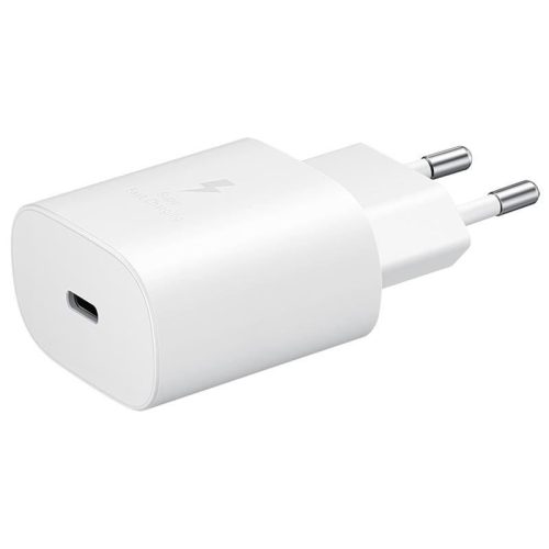  Samsung hálózati töltő adapter (25W) fehér (EP-TA800NWEGEU) 