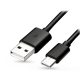  Samsung USB - USB Type-C adat és töltőkábel 1m fekete (EP-DG970BBE) 