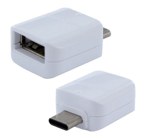  SAMSUNG adapter (USB - Type-C, adatátvitel, OTG) FEHÉR (EE-UN930BWE / GH98-40216A) 