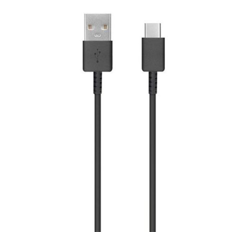  SAMSUNG adatkábel és töltő (USB - Type-C, 80cm) FEKETE (EP-DR140ABE / GH39-02002A) 