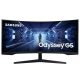  34" Samsung Odyssey G55T ívelt LCD monitor fekete (LC34G55TWWPXEN) 