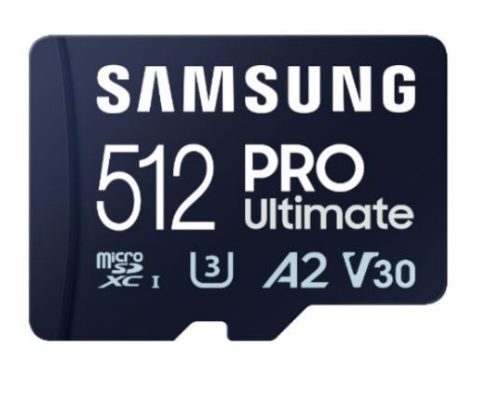  512GB Samsung microSDXC PRO Ultimate Class 10 memóriakártya (MB-MY512SA/WW) 