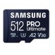  512GB Samsung microSDXC PRO Ultimate Class 10 memóriakártya (MB-MY512SA/WW) 